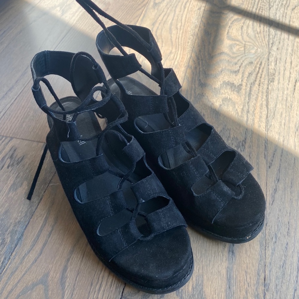 Jeffrey Campbell lace up sandals